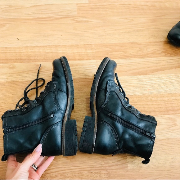 Ecco Elaine Combat Boot - Picture 4 of 5